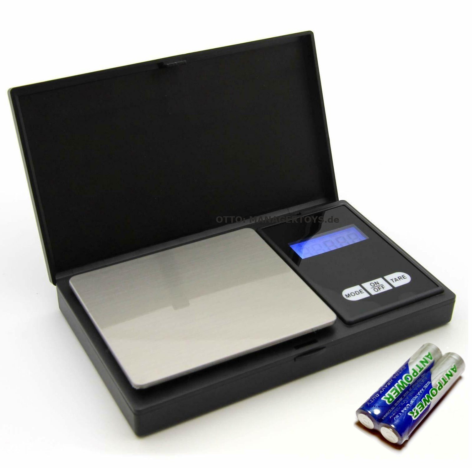 Feinwaage Pocketwaage 500g / 0,1g Taschenwaage kleine Waage Digitalwaage