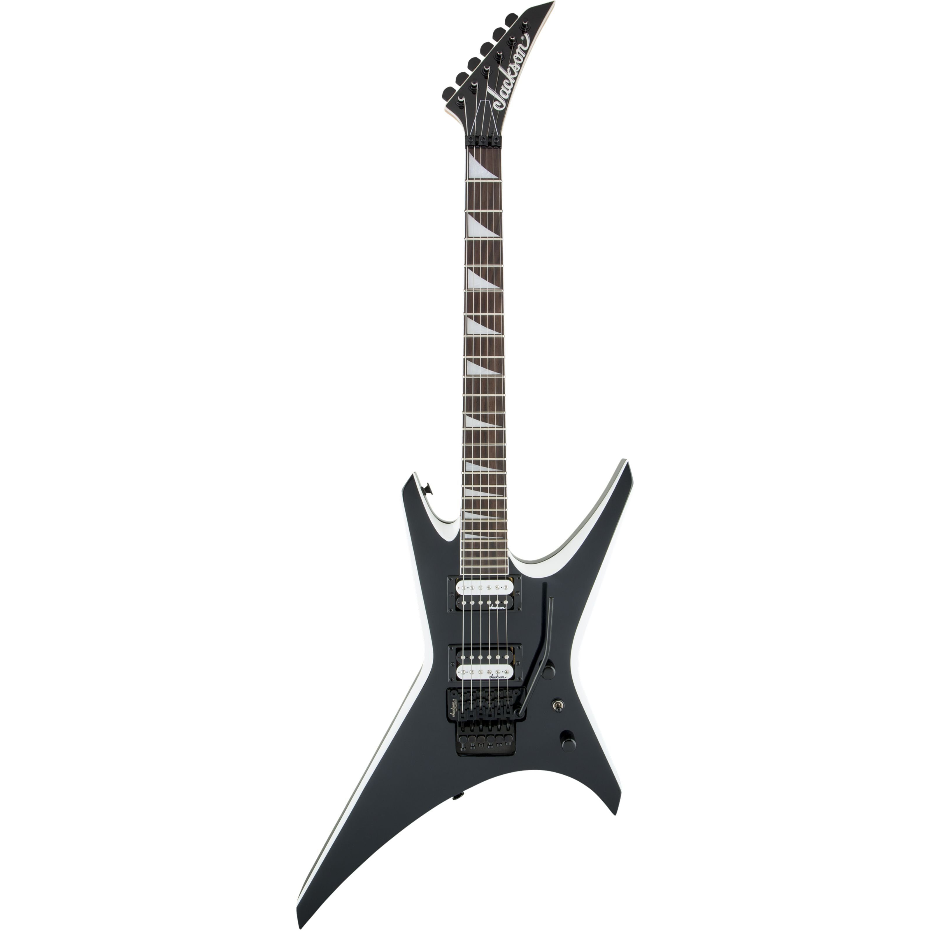 Jackson E-Gitarre, Электрогитары, Andere Modelle, JS32 Warrior Black with White Bevels - E-Gitarre