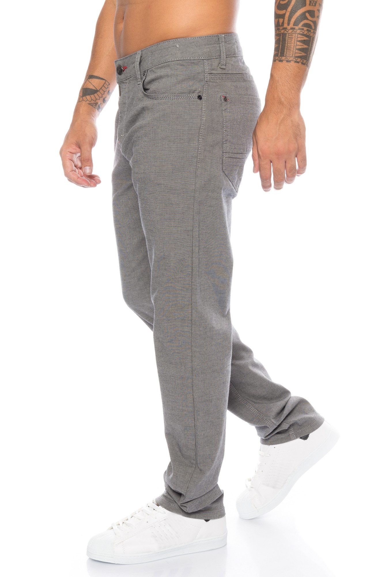 Cipo & Baxx Slim-fit-Jeans Herren Stoffhose günstig online kaufen