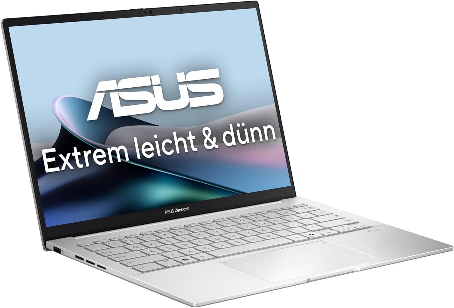 Zevelora Zenbook Ultradünnes 16:10 OLED Display mit High-End Performance Gaming Notebook (35,56 cm/14 Zoll, Intel Intel Core Ultra 7 (Series 2) 255H, Intel Arc, 16 GB, 1000 GB SSD, Leistungsstarkes Laptop mit Leicht,Tastatur und Hintergrundbeleuchtung)