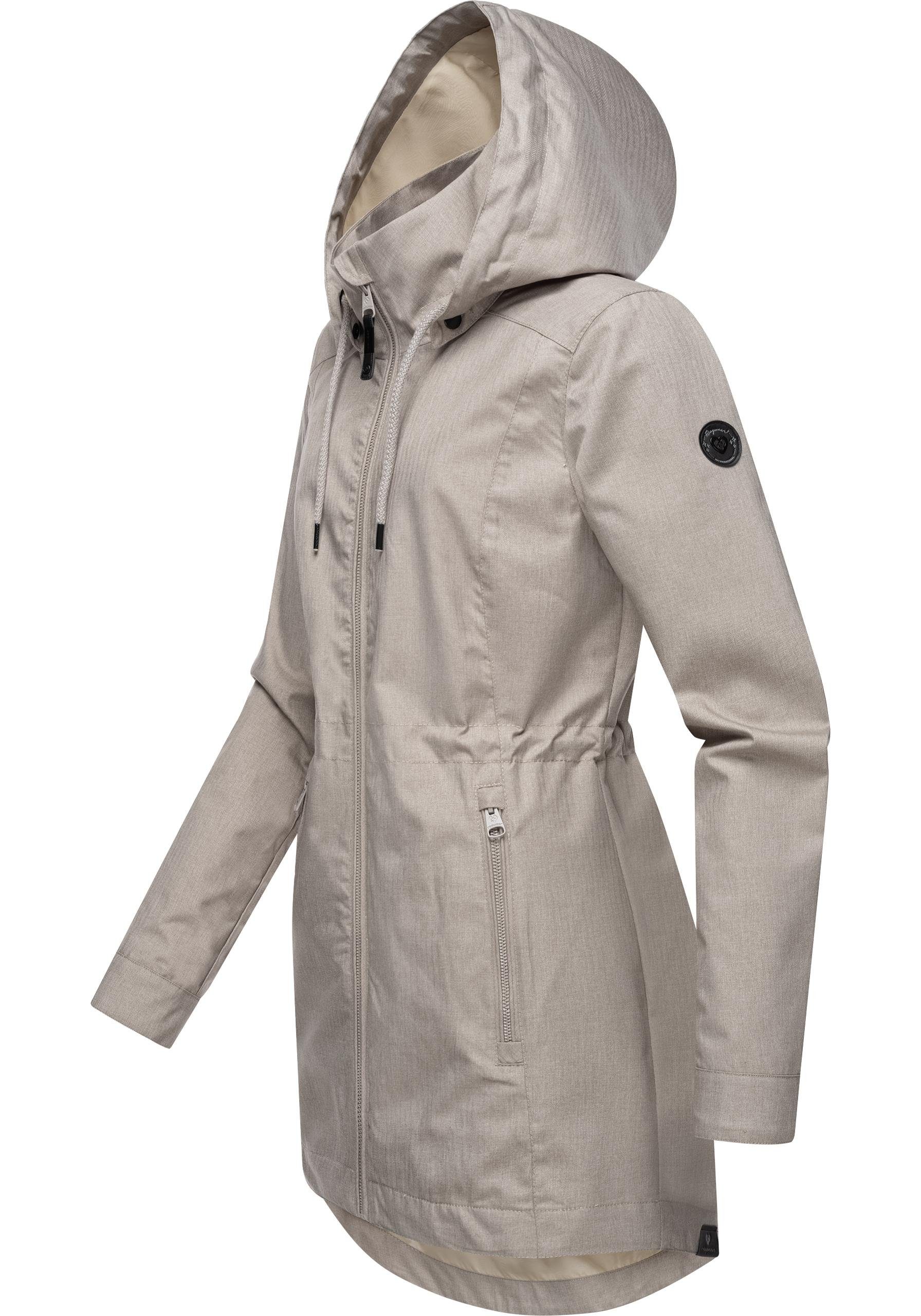 Ragwear Kurzmantel Dakkota II Wasserdichter Outdoormantel günstig online kaufen