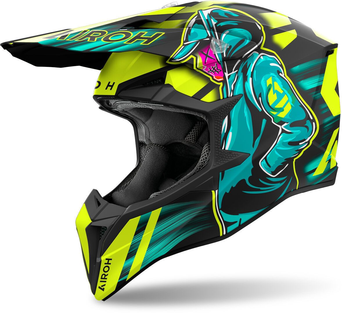 Airoh Motocrosshelm Wraaap Cyber Motocross Helm