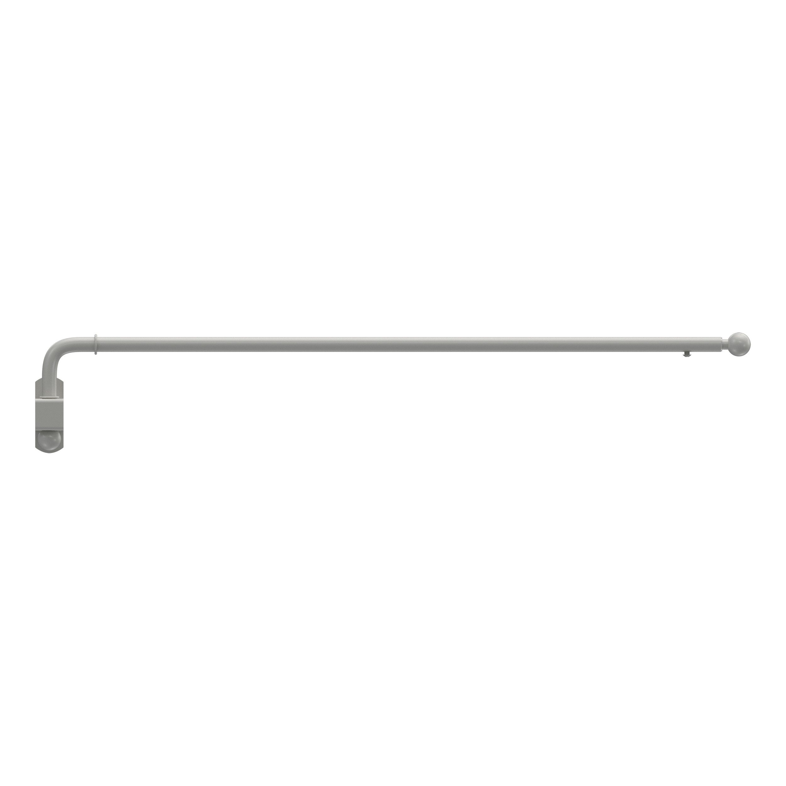INTERDECO Schwenkstange Cassina, ausziehbar, Wandmontage, Metall, günstig online kaufen