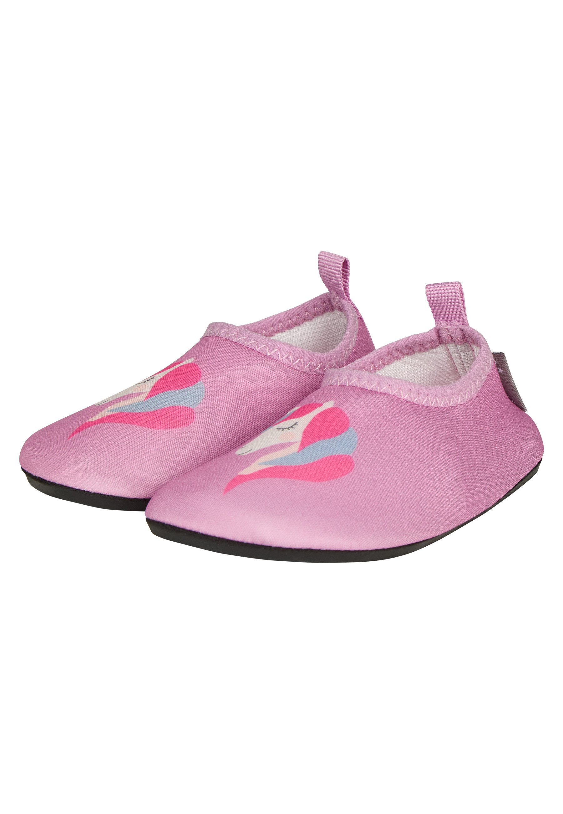 Sterntaler® Badeschuhe Einhorn Badeschuh (1-tlg) Badeschuhe mit Einhorn-Druck und Barfußgefühl