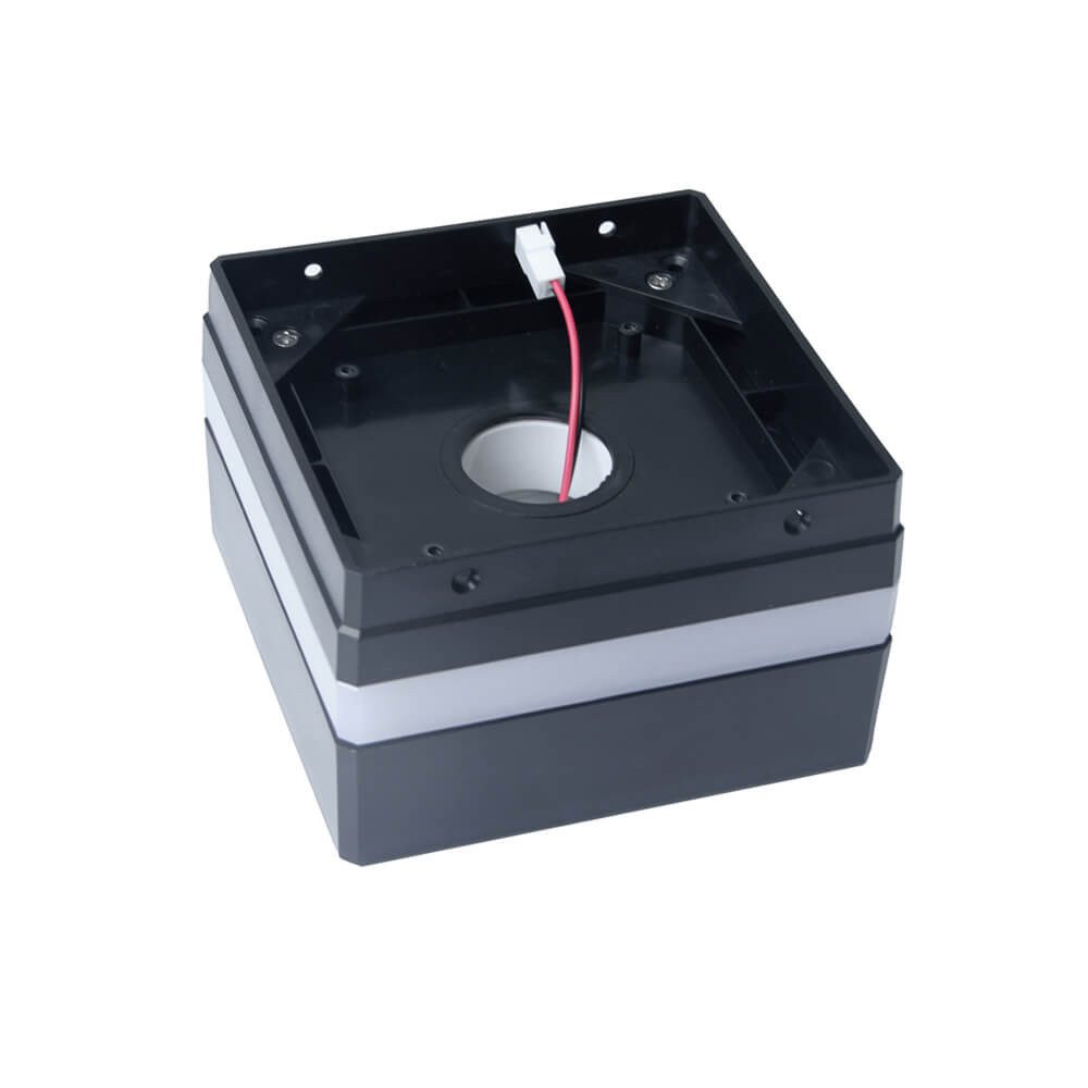 HOME DELUXE Pfostenkappe Pfostenabdeckung mit Solar LED Beleuchtung (1 St)