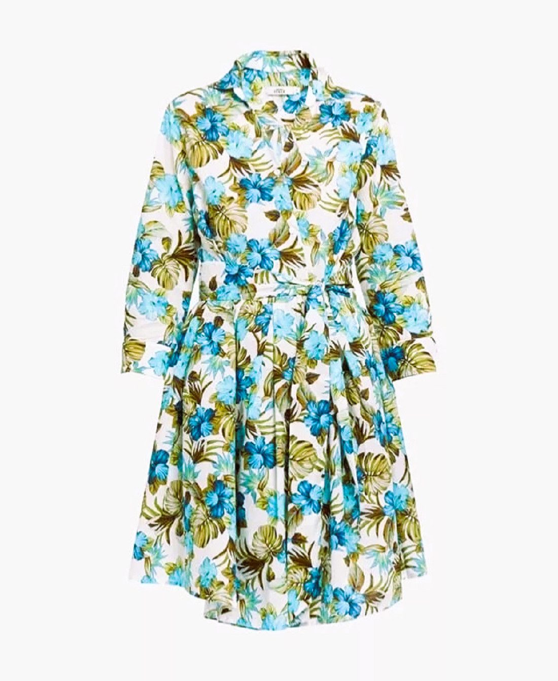 0039 Italy Sommerkleid 0039 Italy Damen Kleid, 0039 Italy Damen Jule Wickel Kleider mit allover print