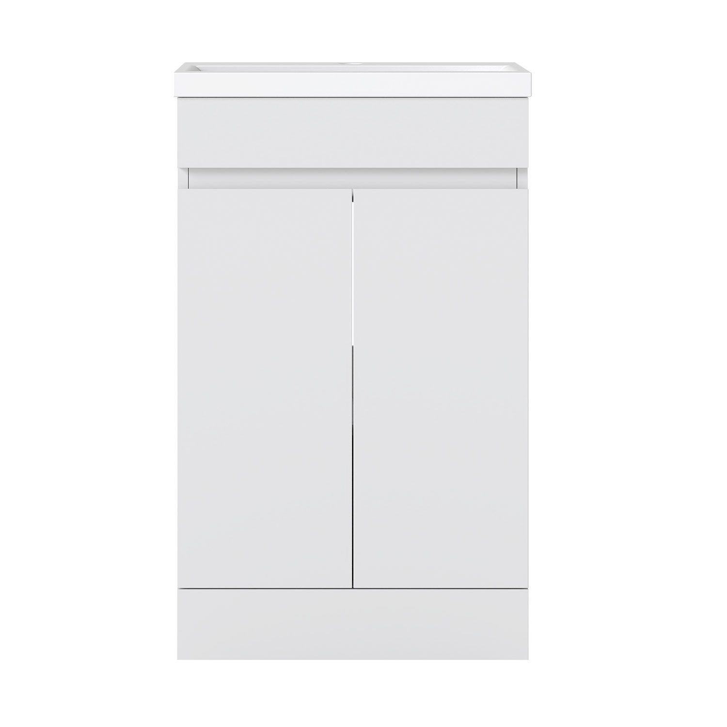 duschspa Waschtisch Badmöbel in 60 cm Standschrank – Bild 3 von 5