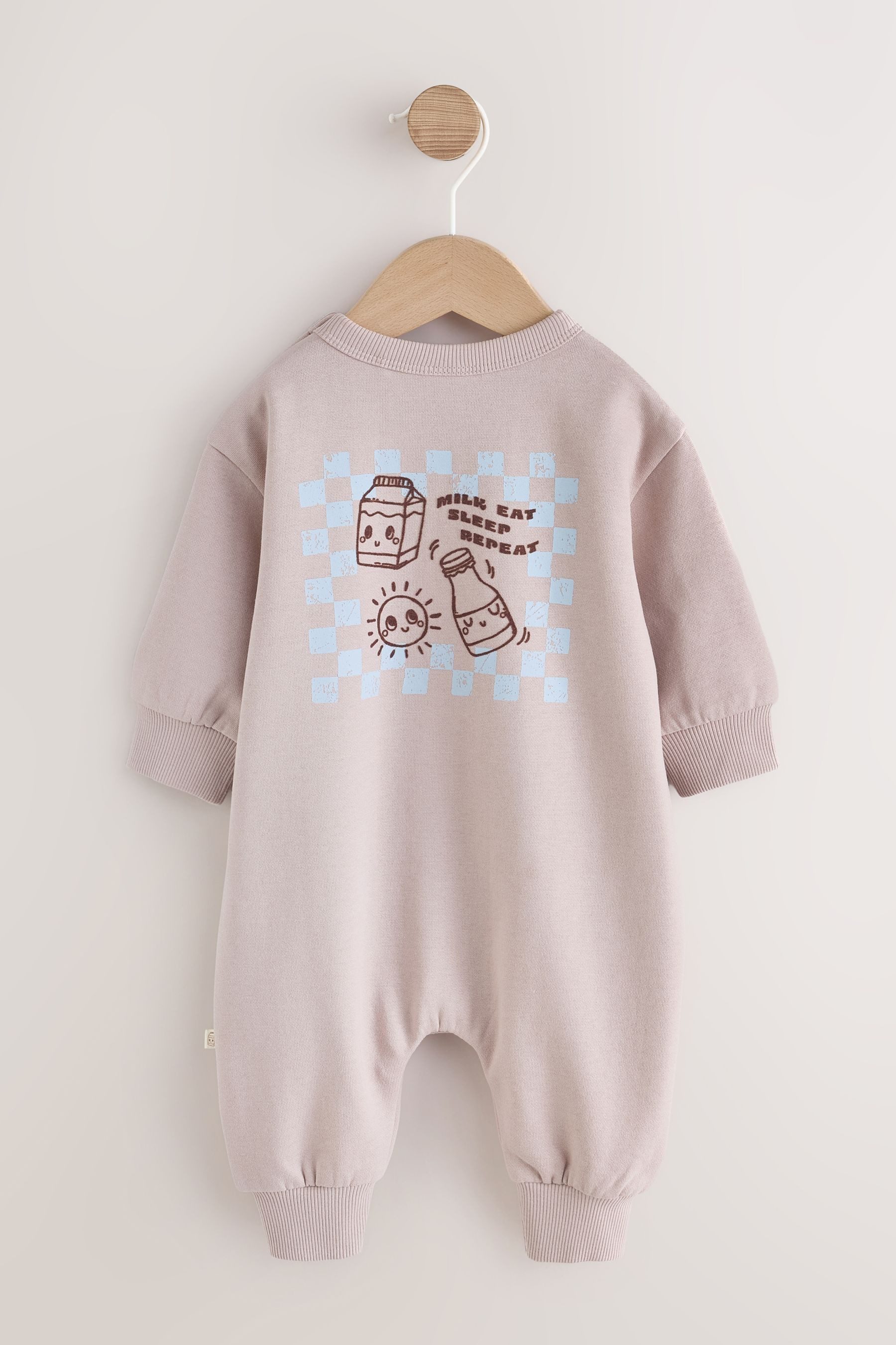 Next Strampler Baby Strampler aus Sweatstoff (1-tlg) – Bild 2 von 5