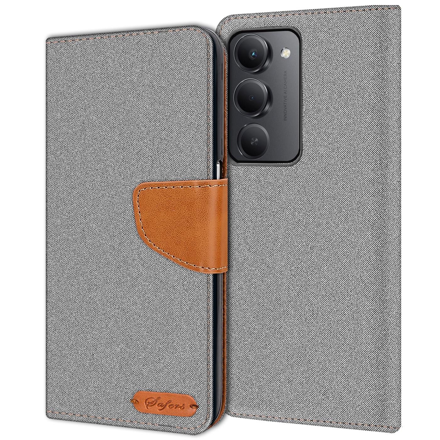 Handyhülle Denim Schutzhülle Flip Case für Xiaomi Redmi 15 5G