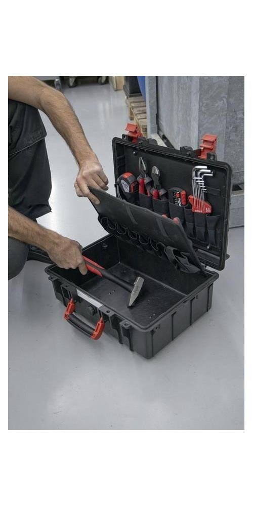 Wiha Werkzeugkoffer Set L Werkzeugsortiment 37-teilig Basic im mechanik Schutzkoffer 45531