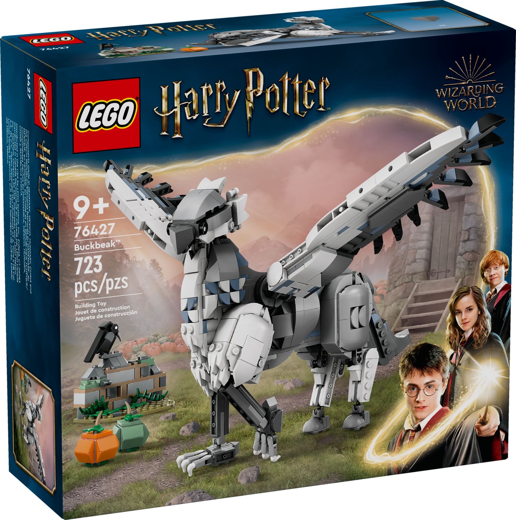 LEGO® LEGO® Harry Potter 76427 Hippogreif Seidenschnabel Konstruktionsspielsteine, (723 St)