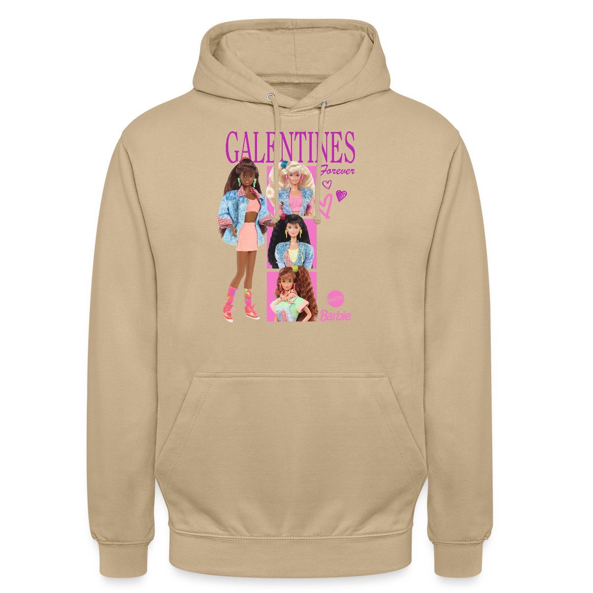 Spreadshirt Hoodie Barbie Galentines Forever Design Unisex Hoodie (1-tlg)