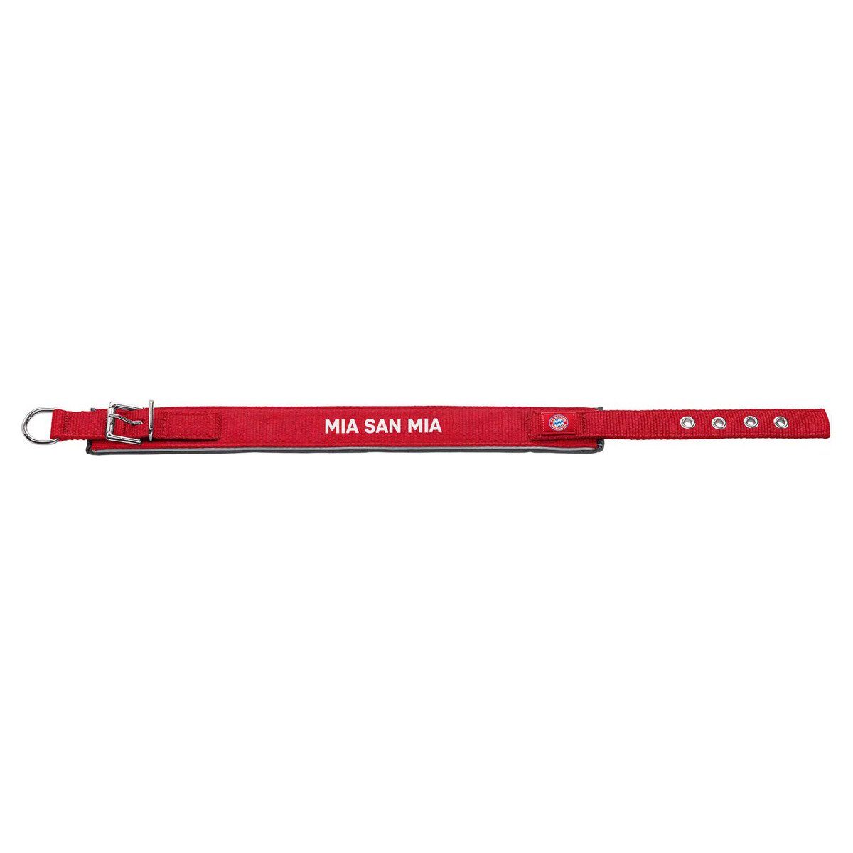 Hunter Tierbedarf Hunde-Halsband Halsband Neopren Reflect FC Bayern München rot/grau
