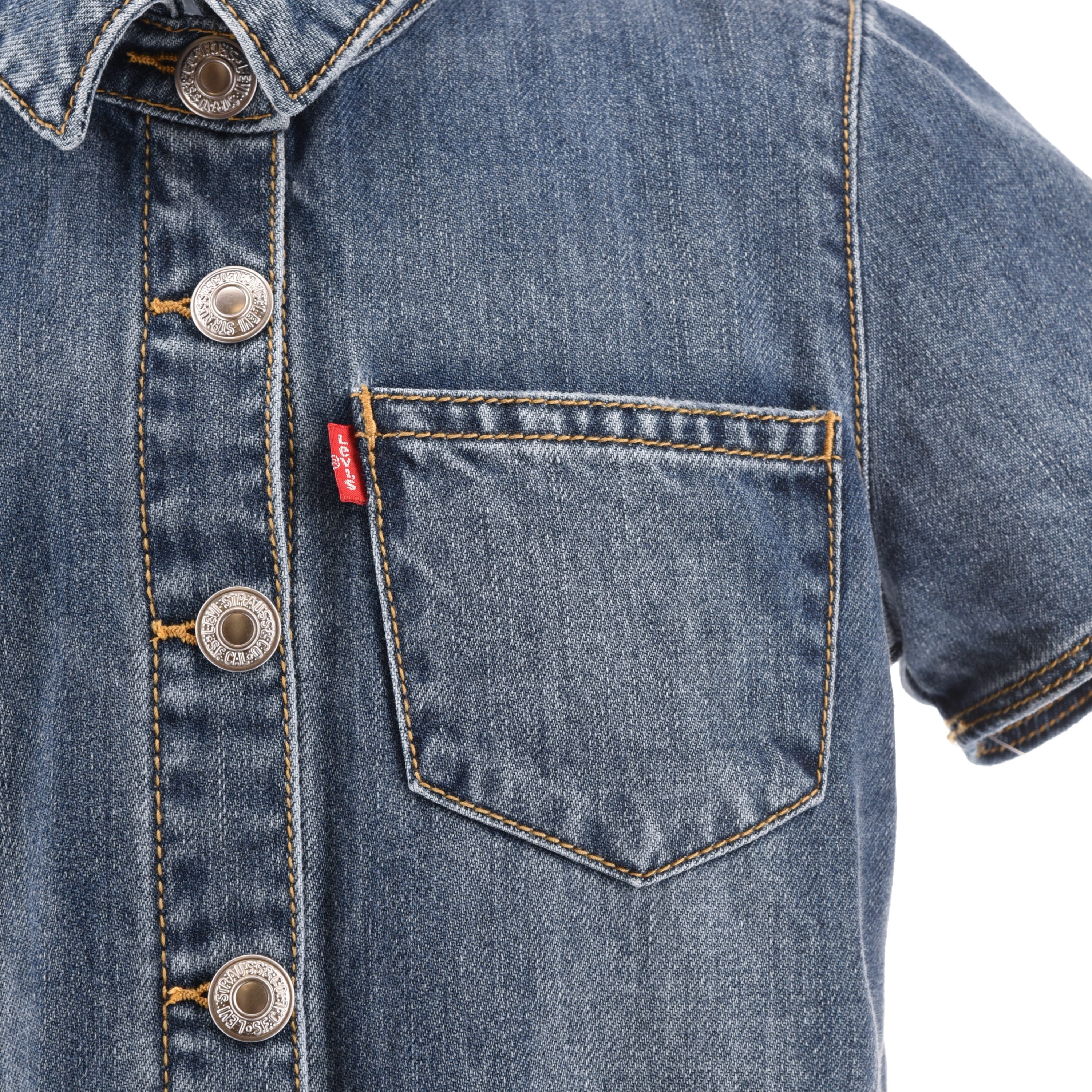 Levi's® Kids Jumpsuit mit Knopfleiste