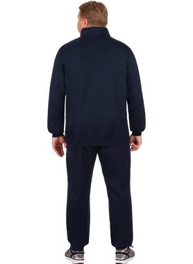 Trigema Sweater TRIGEMA Herren Jogginganzug in Sweat-Qualität