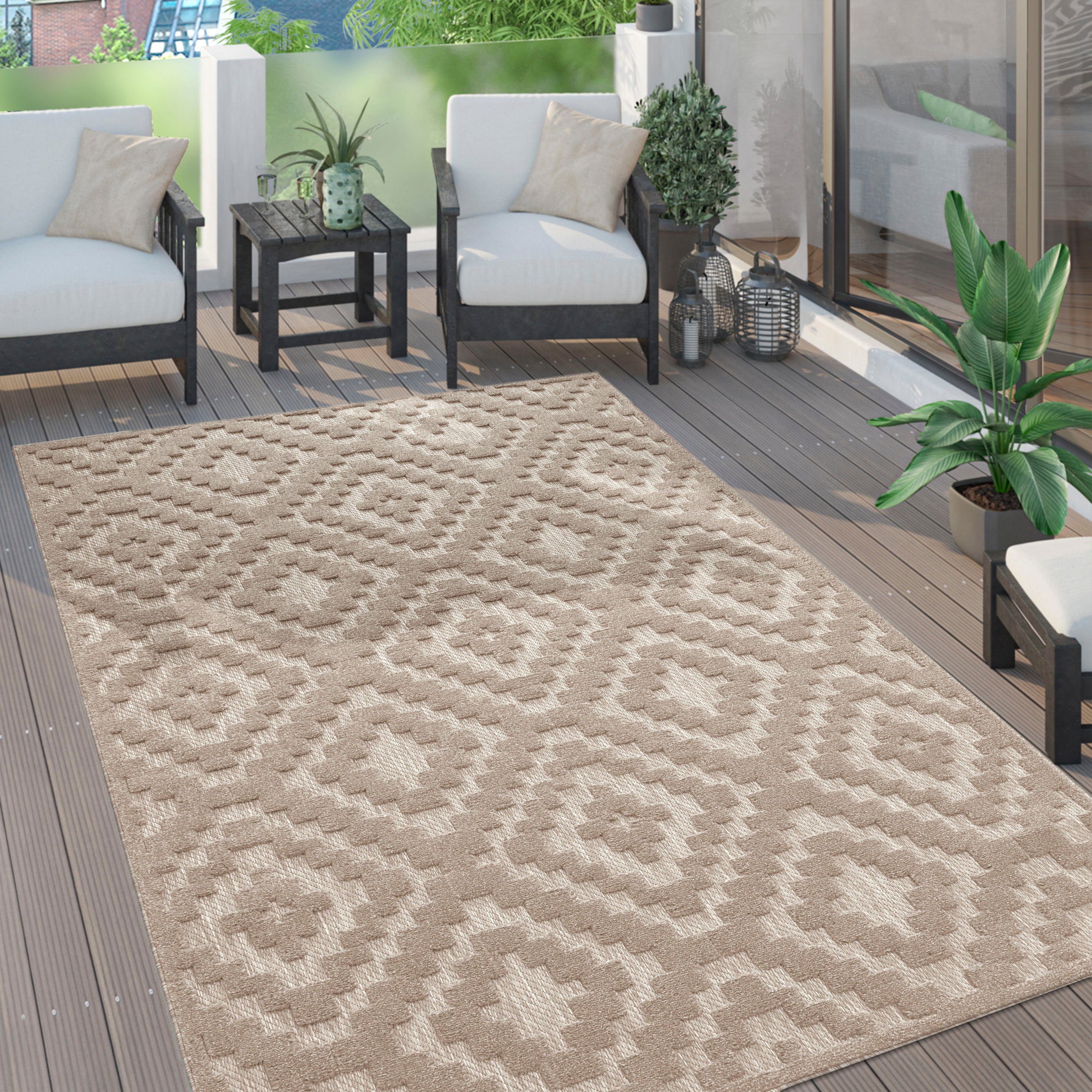 Paco Home Teppich Livorno 671, rechteckig, günstig online kaufen