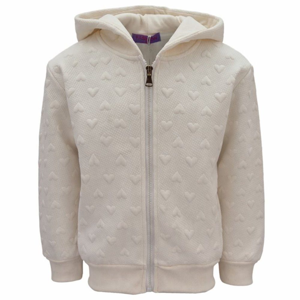 Girls Fashion Kapuzensweatjacke warme Sweatjacke / Hoody Mädchen Jacke mit Kapuze MH73e