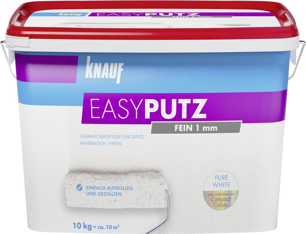 KNAUF Gips-Kalk-Putz Knauf EasyPutz Streichputz 10 kg 1 mm fein