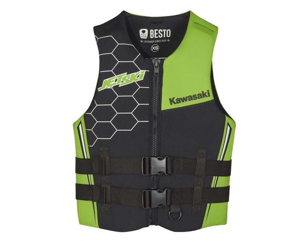 Kawasaki Rettungsweste Kawasaki Jet Ski Weste Neoprenweste Rettungsweste