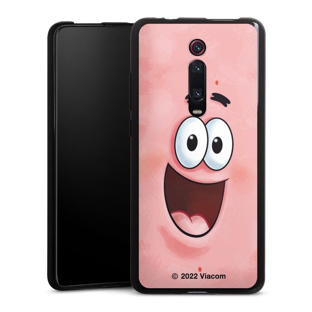 DeinDesign Handyhülle Patrick Star Spongebob Schwammkopf Offizielles Lizenzprodukt, Xiaomi Mi 9T Pro Silikon Hülle Bumper Case Handy Schutzhülle