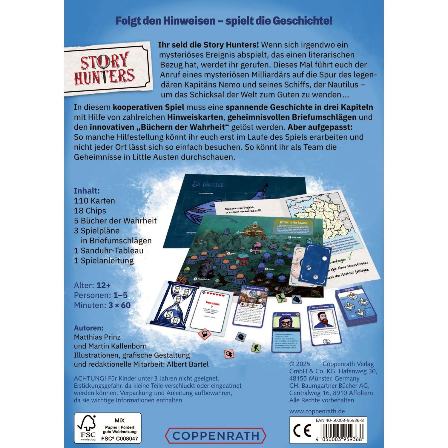 Coppenrath Spiel Die letzte Fahrt der Nautilus