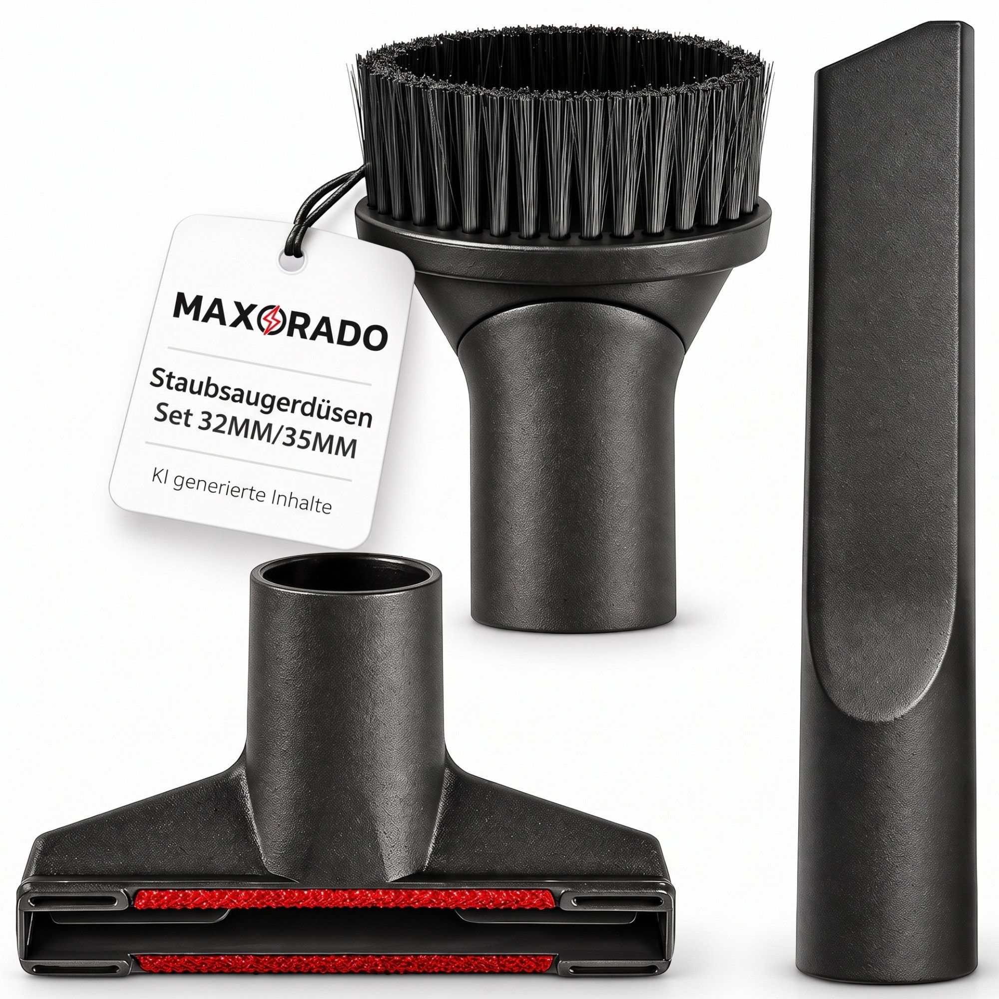 Maxorado Poolbürste Düse Set Staubsauger für Monzana Nass und Trockensauger Poolsauger
