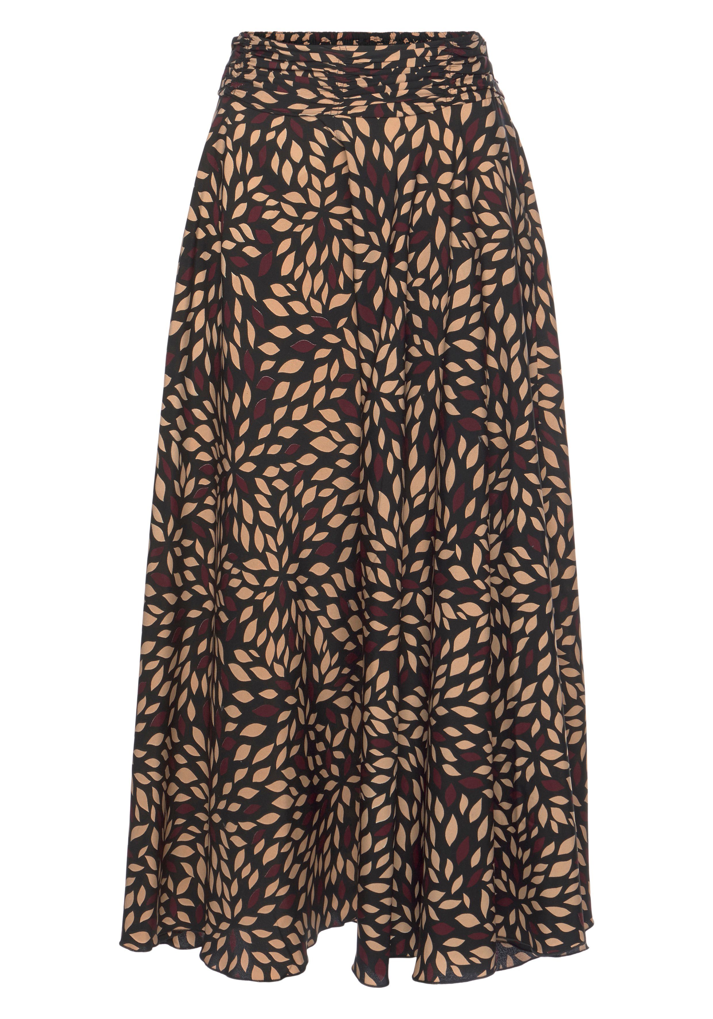 LASCANA Hosenrock aus glatter Ware, Culotte, günstig online kaufen