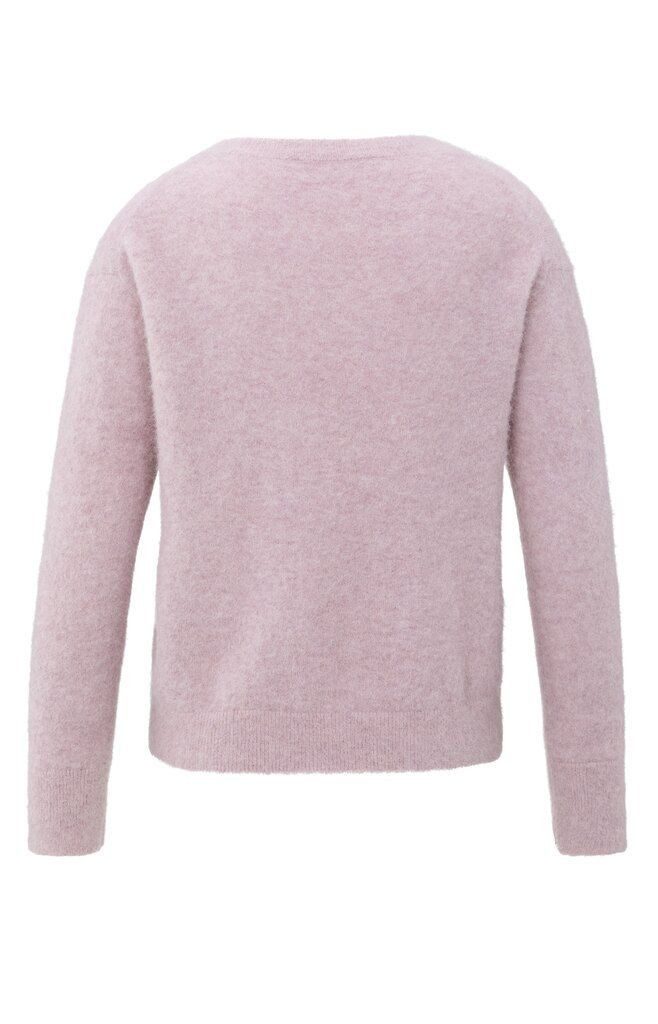 YAYA Strickpullover Pullover mit V-Ausschnitt