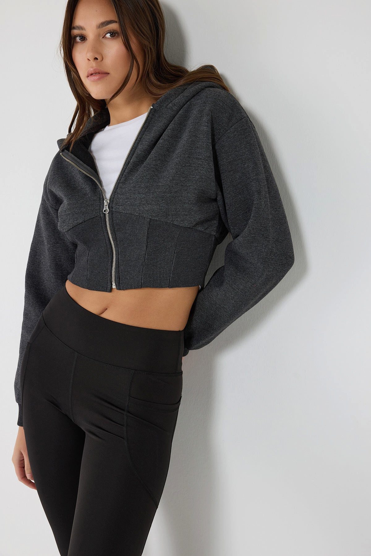 No Matter What Kapuzensweatjacke Sweatjacke Hoodie – Bild 3 von 4