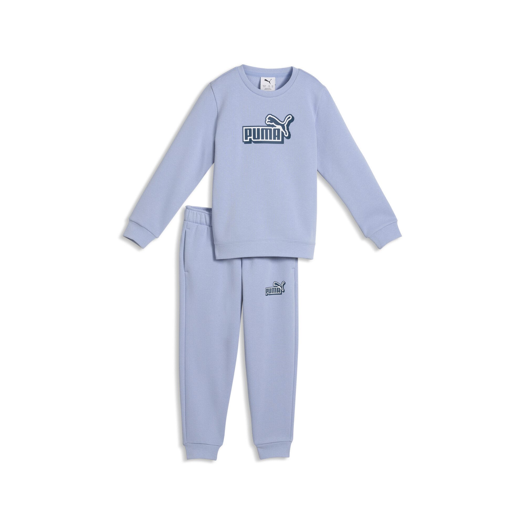 PUMA Jogginganzug Essentials Logo Lab Crew Trainingsanzug Kinder