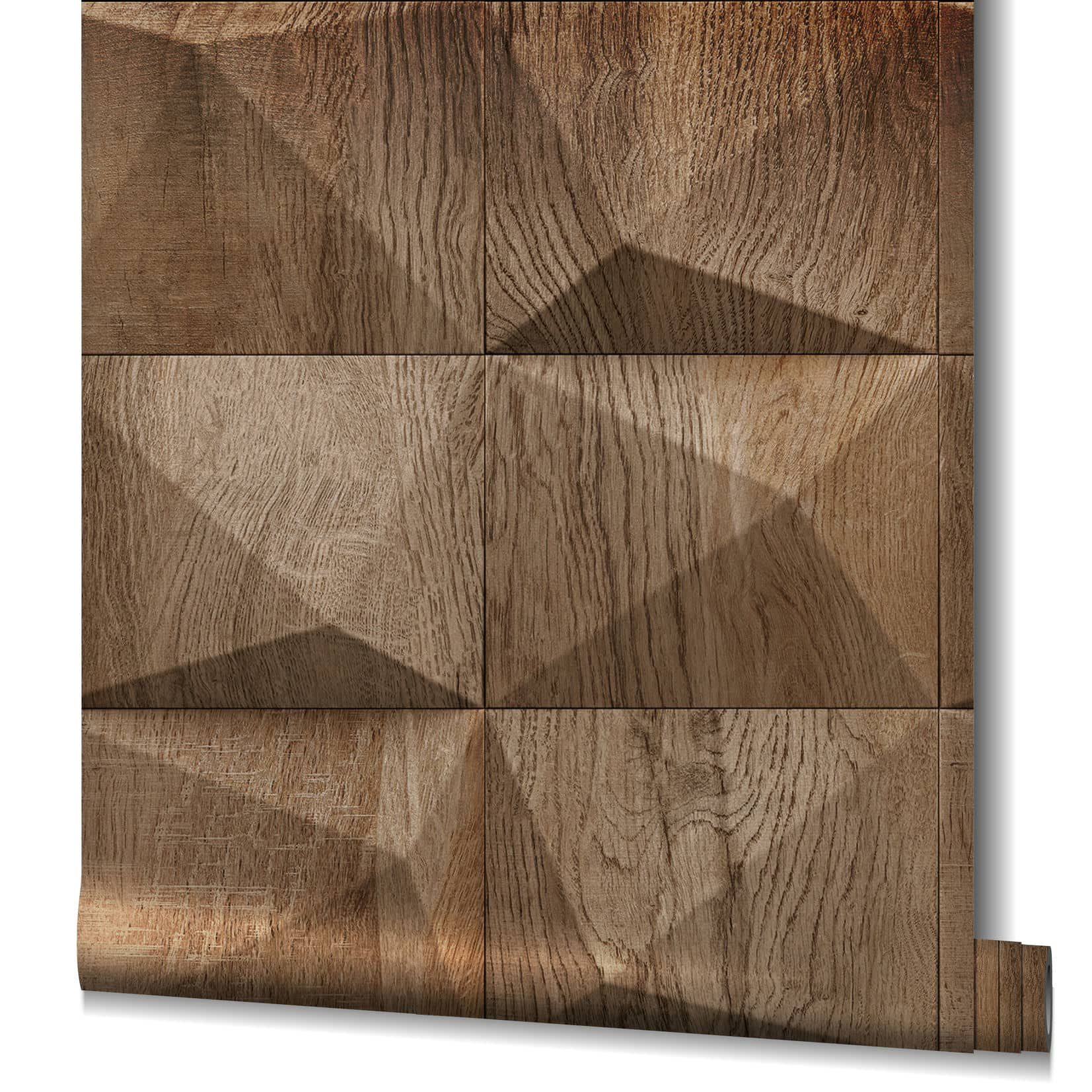 Marburg Vliestapete GZSZ Tapete 34852, glatt, 3D-Optik, moderne Tapete für Wohnzimmer Schlafzimmer Küche