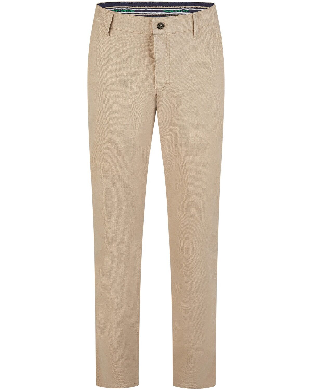 Chinohose Chino/Flat Front Hose ROB 8003 - hellbeige - Herrenhose - 54