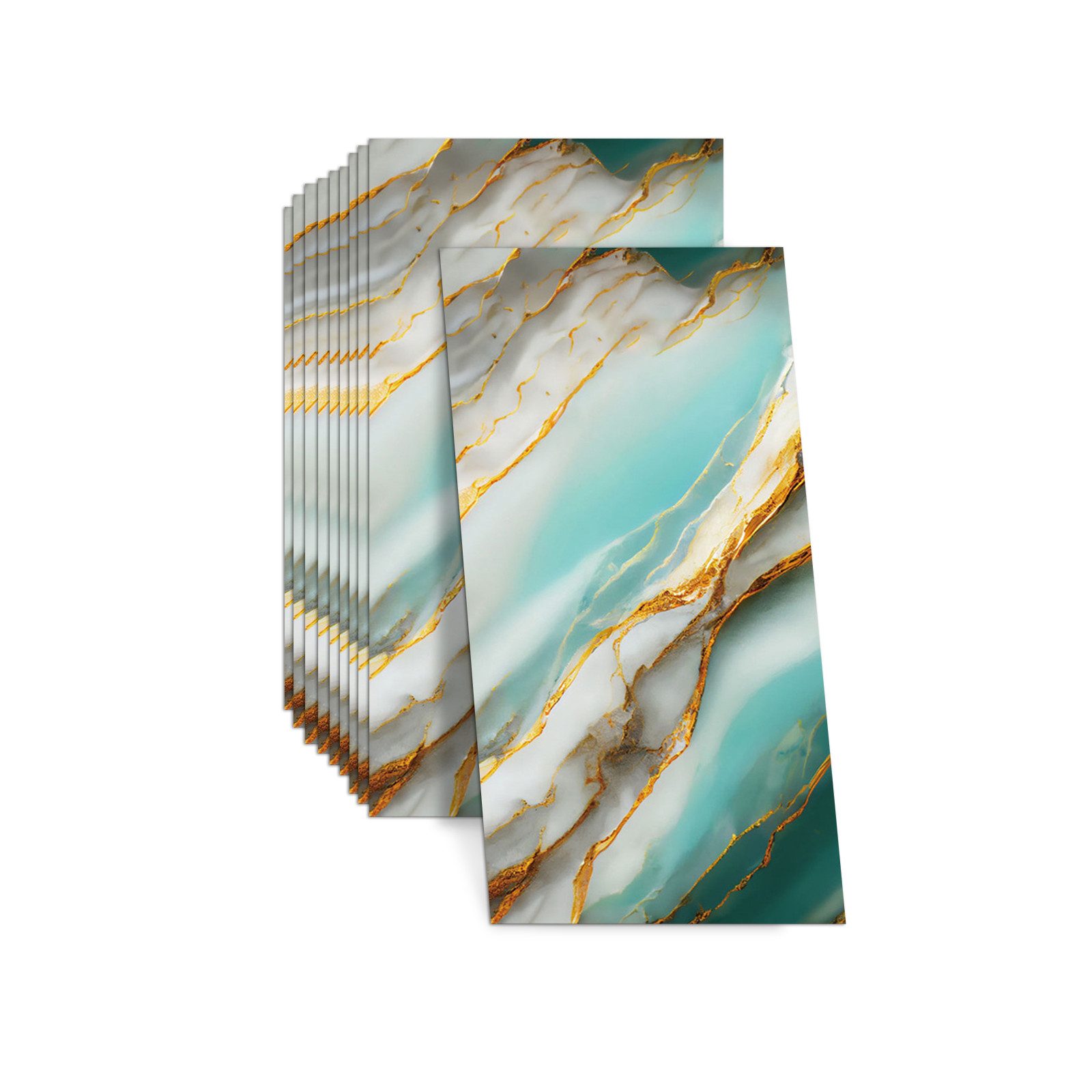 TWSOUL Wandsticker mitation Fliesen Wandaufkleber,30*60cm,10pcs, Wasserdich günstig online kaufen