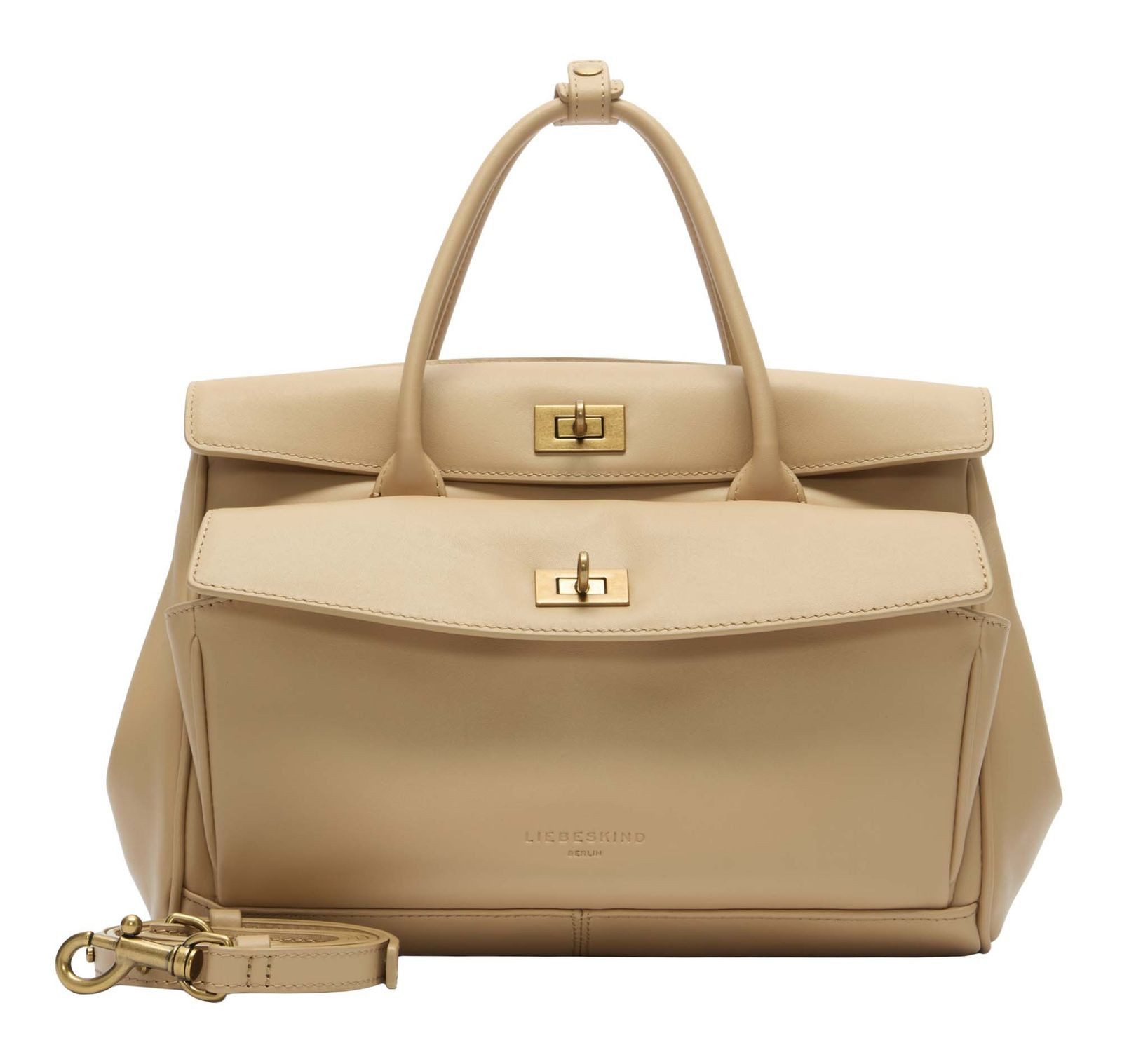 Liebeskind Berlin Handtasche Satchel Bag, aus echtem Leder