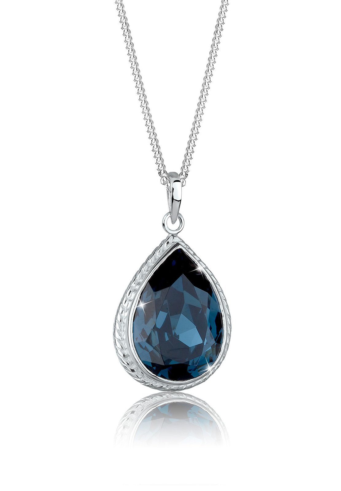Elli Kette mit Anhänger Tropfen Glas günstig online kaufen
