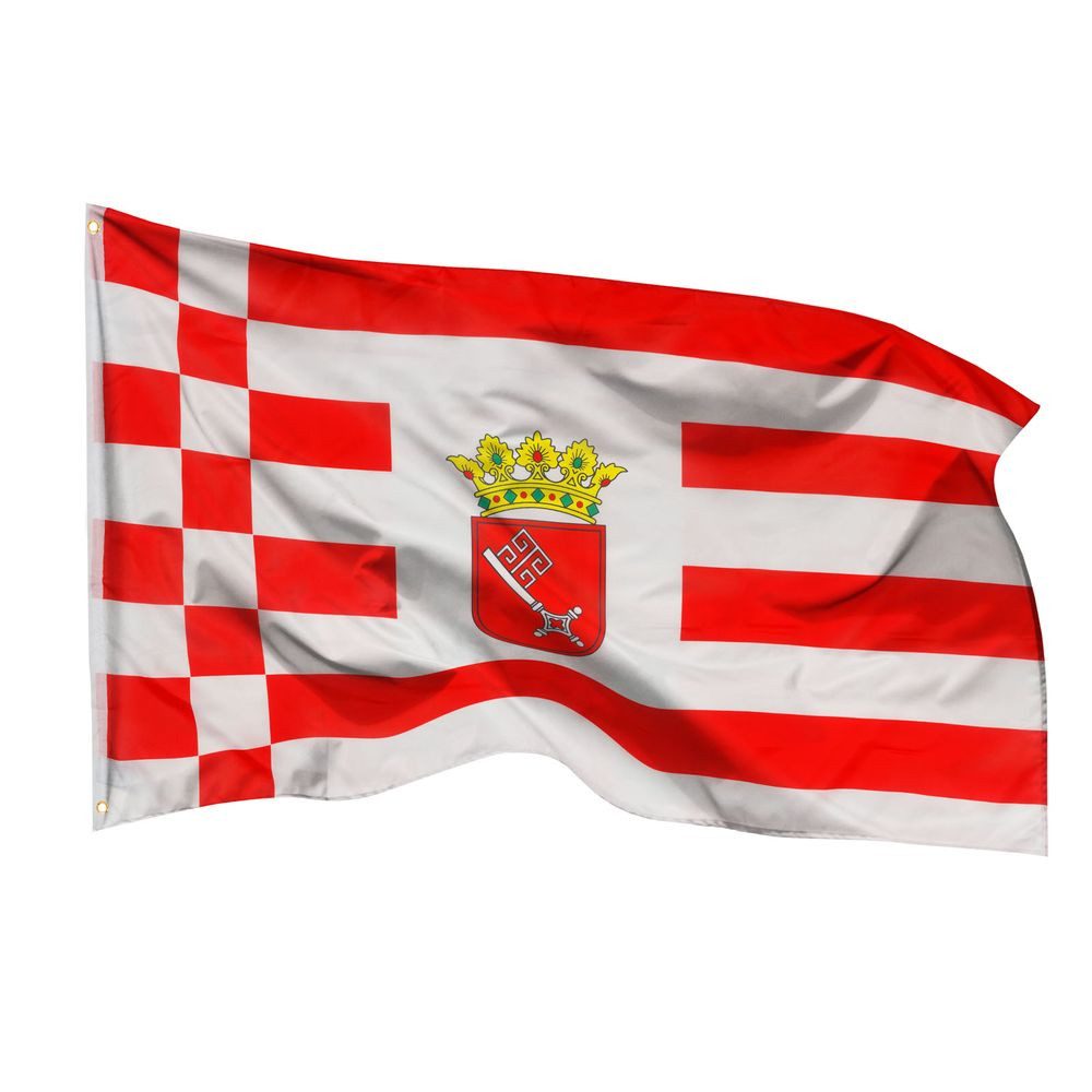 Flagge Bremen Flagge 90 x 150 cm Wappen Bremer Fahne