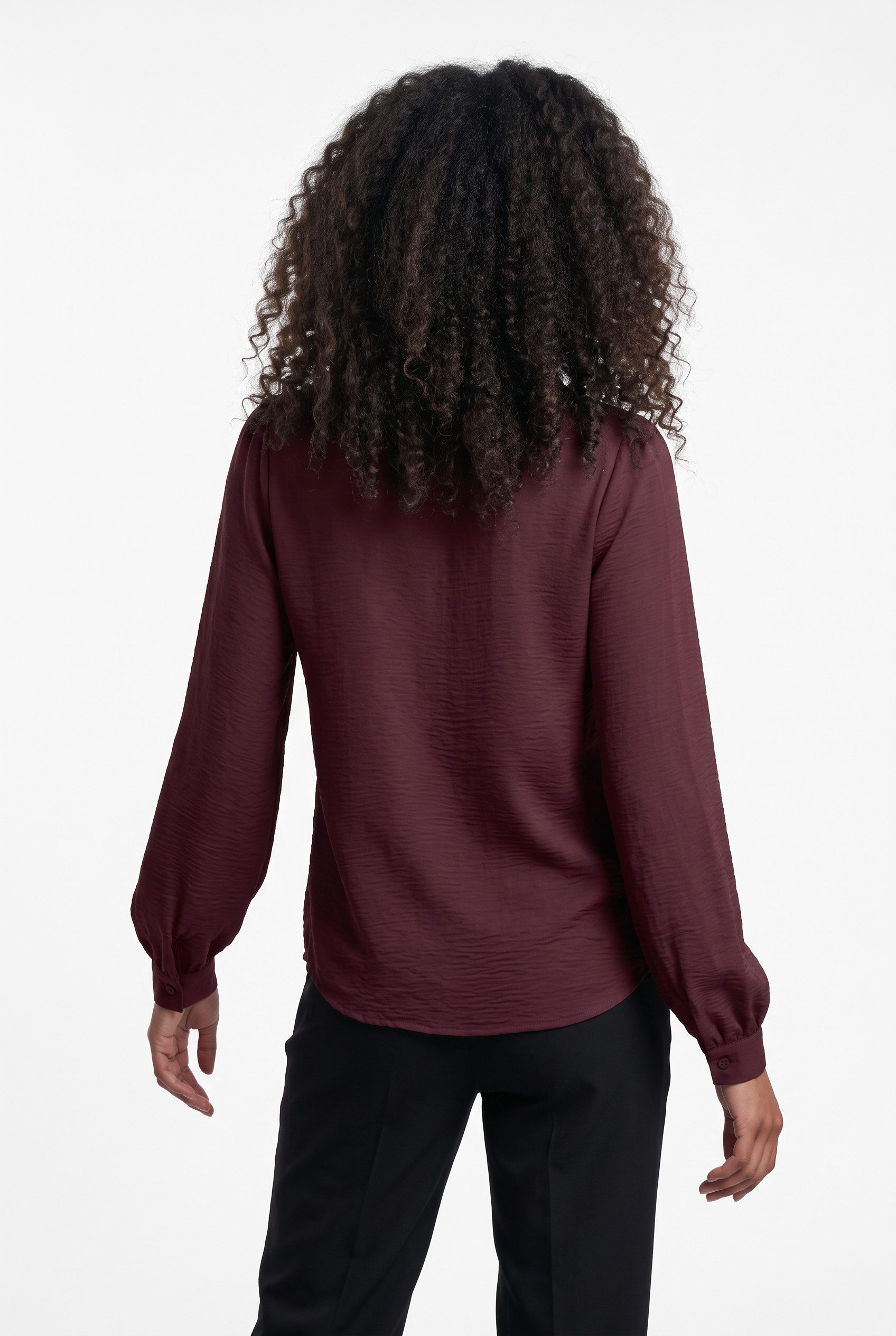 ONLY Hemdbluse ONLMETTE PEARL LS SHIRT WVN Kunstfaser, regular fit – Bild 3 von 5