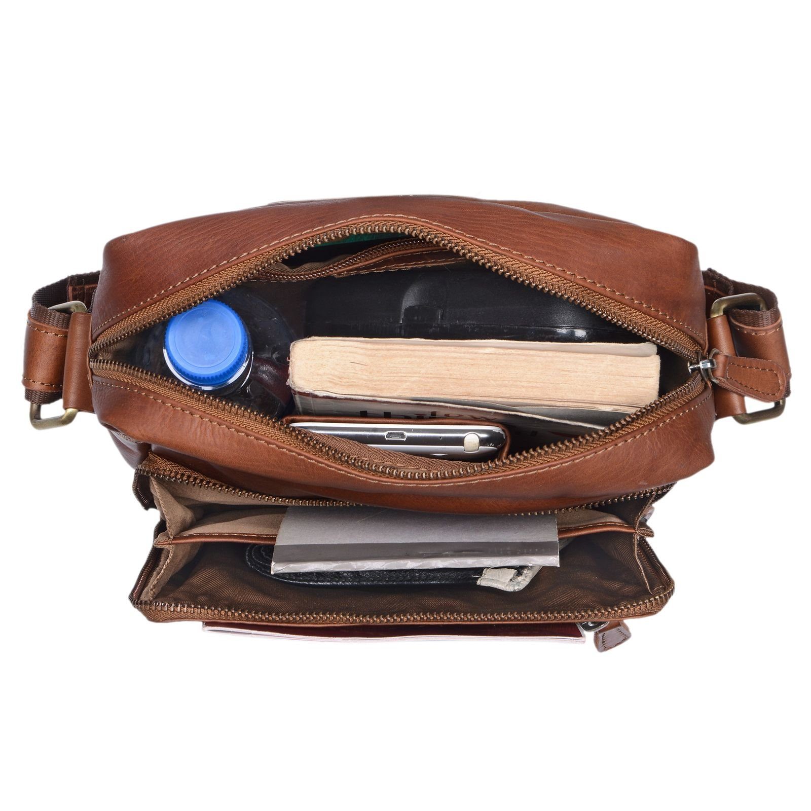 STILORD Schultertasche "Nathan" Umhängetasche Herren