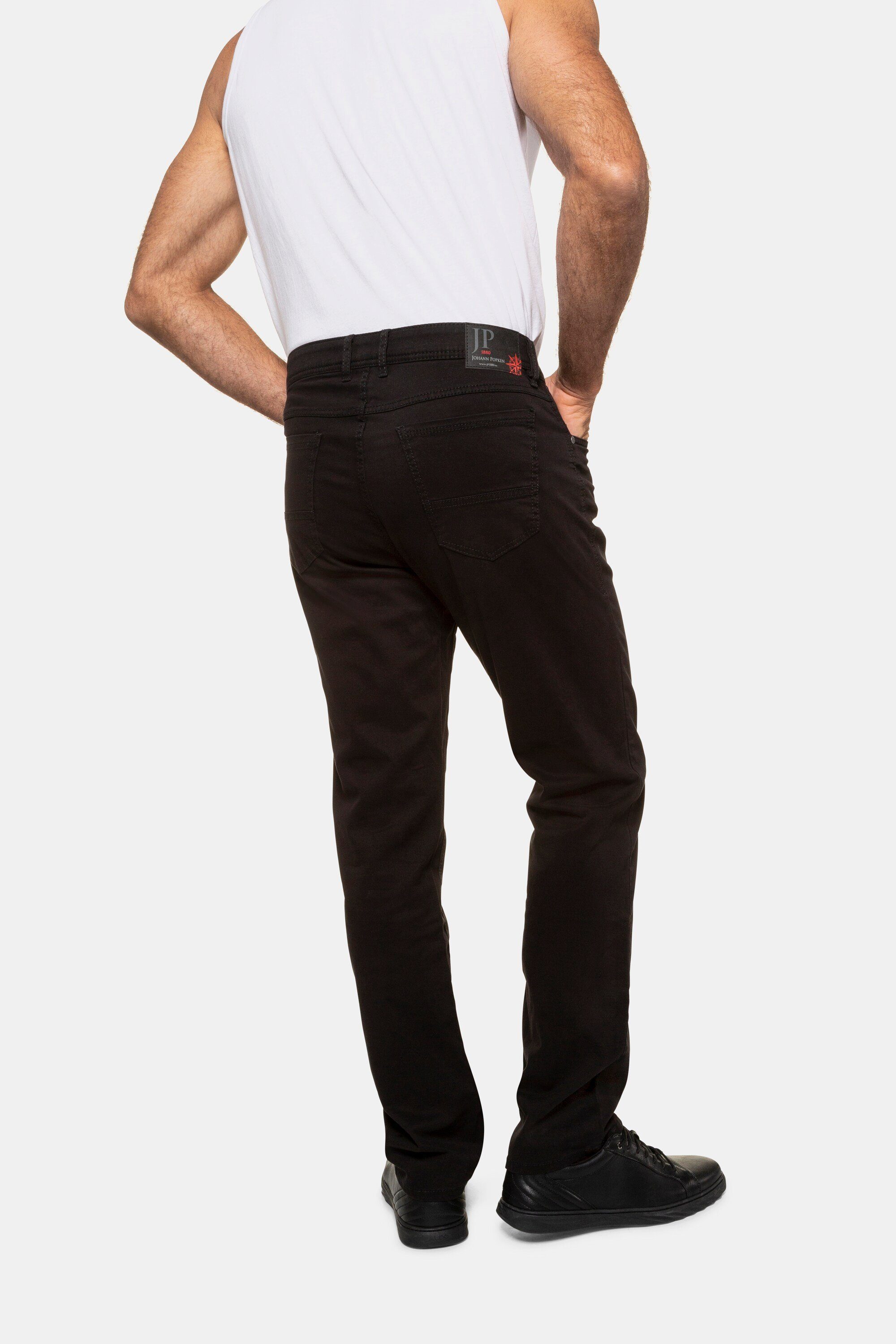 Herren Jeans JP1880 5-Pocket-Jeans Twill-Hose 5-Pocket-Schnitt Regular Fit Baumwolle