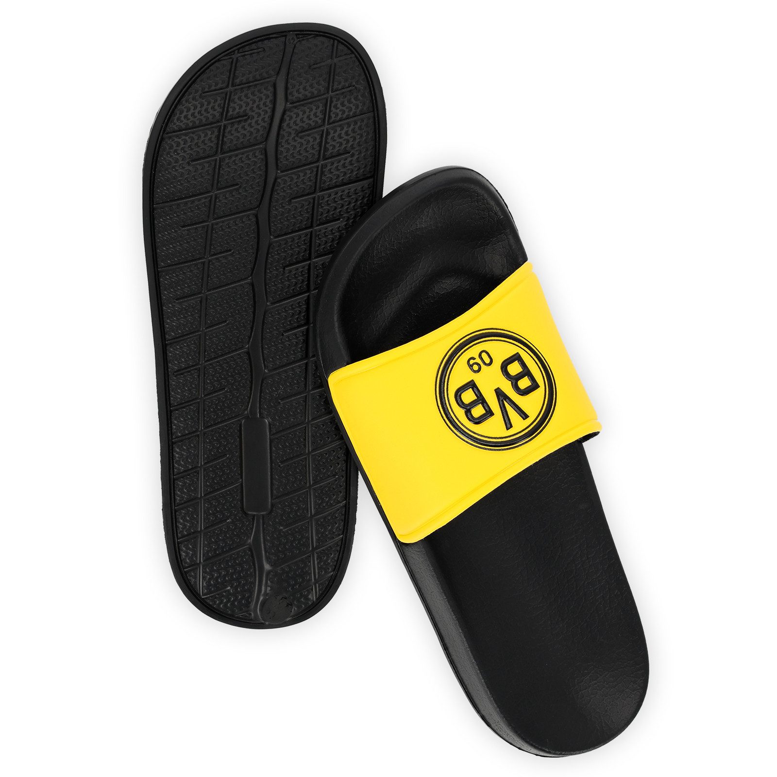 BVB BVB Iconic Lifestyle Badeschlappen Badeschuh (2-tlg) günstig online kaufen