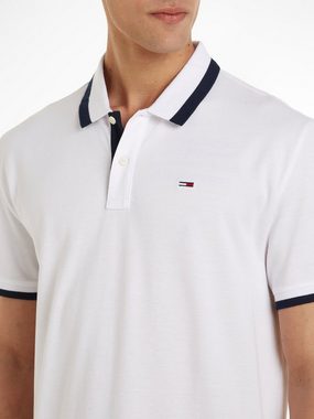 Tommy Jeans Poloshirt TJM REG SOLID TIPPED POLO mit Polokragen