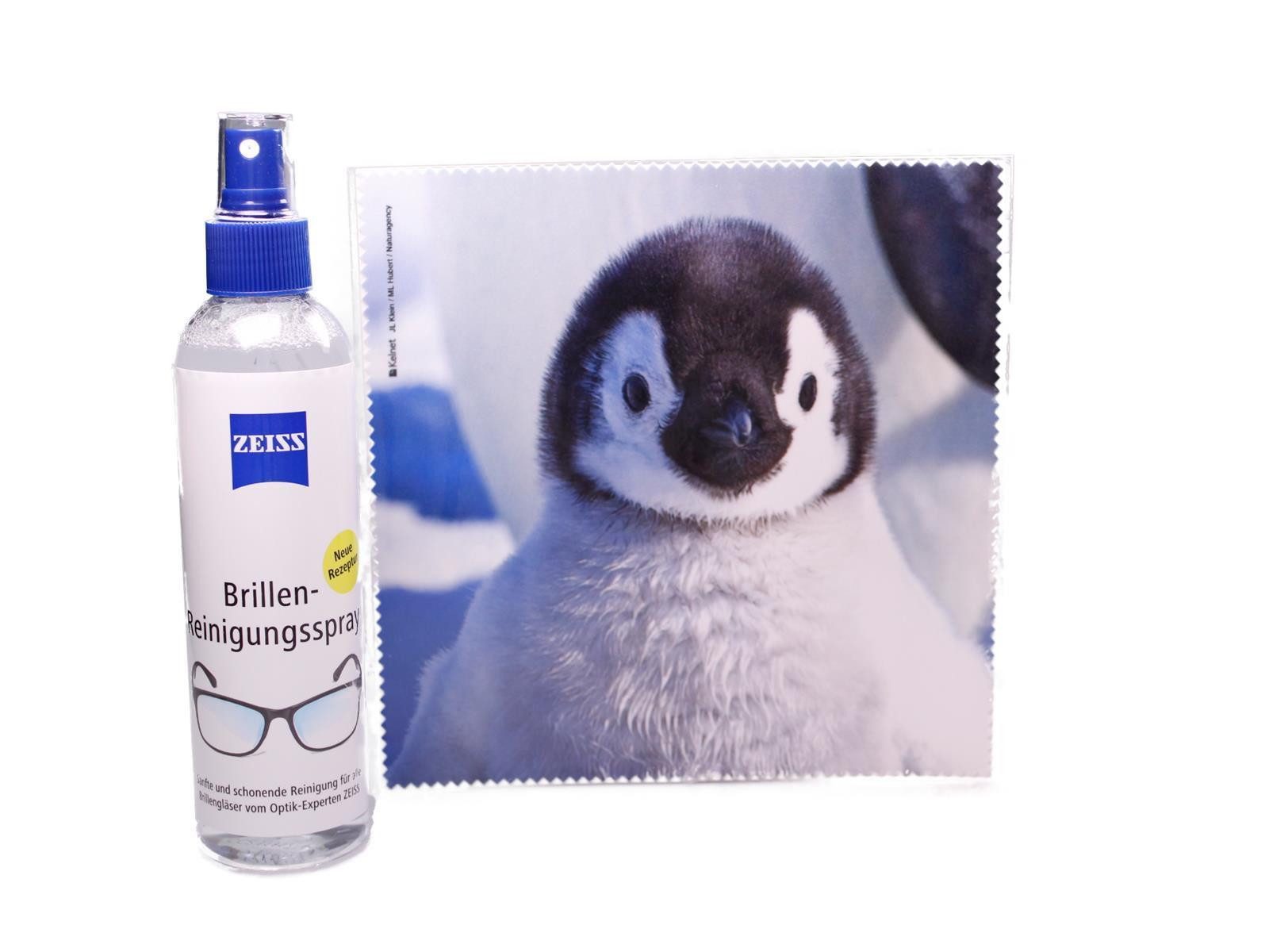 Brillenetui Mikrofasertuch "Pinguinkind" Größe 18,5*18,5 cm von La Kelnet