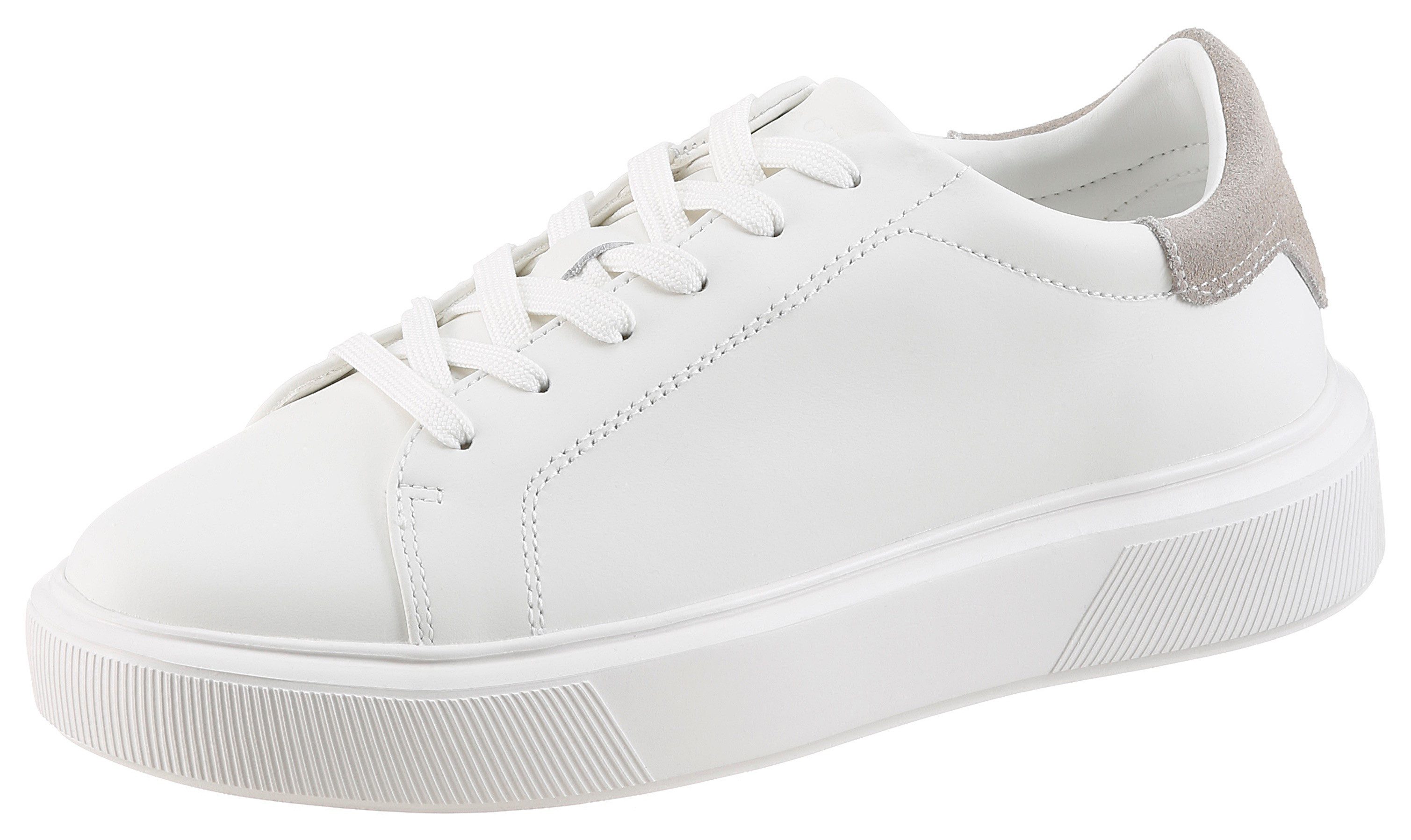 Marc O'Polo KAIRA Sneaker Schnürschuh, Halbschuh, Freizeitsneaker mit Ziernähte