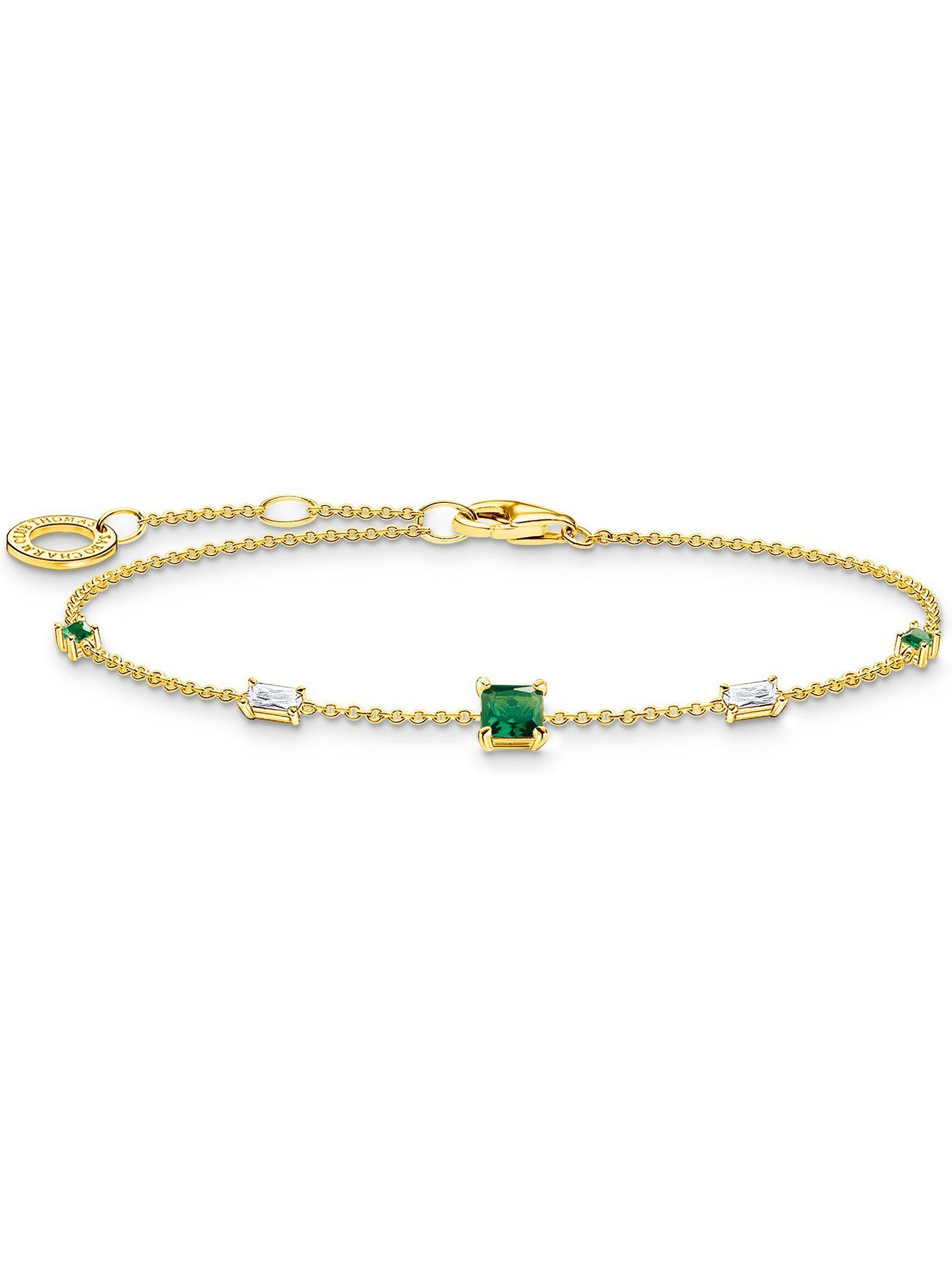 Silberarmband Thomas Sabo Damen-Armband 925er Silber Zirkonia