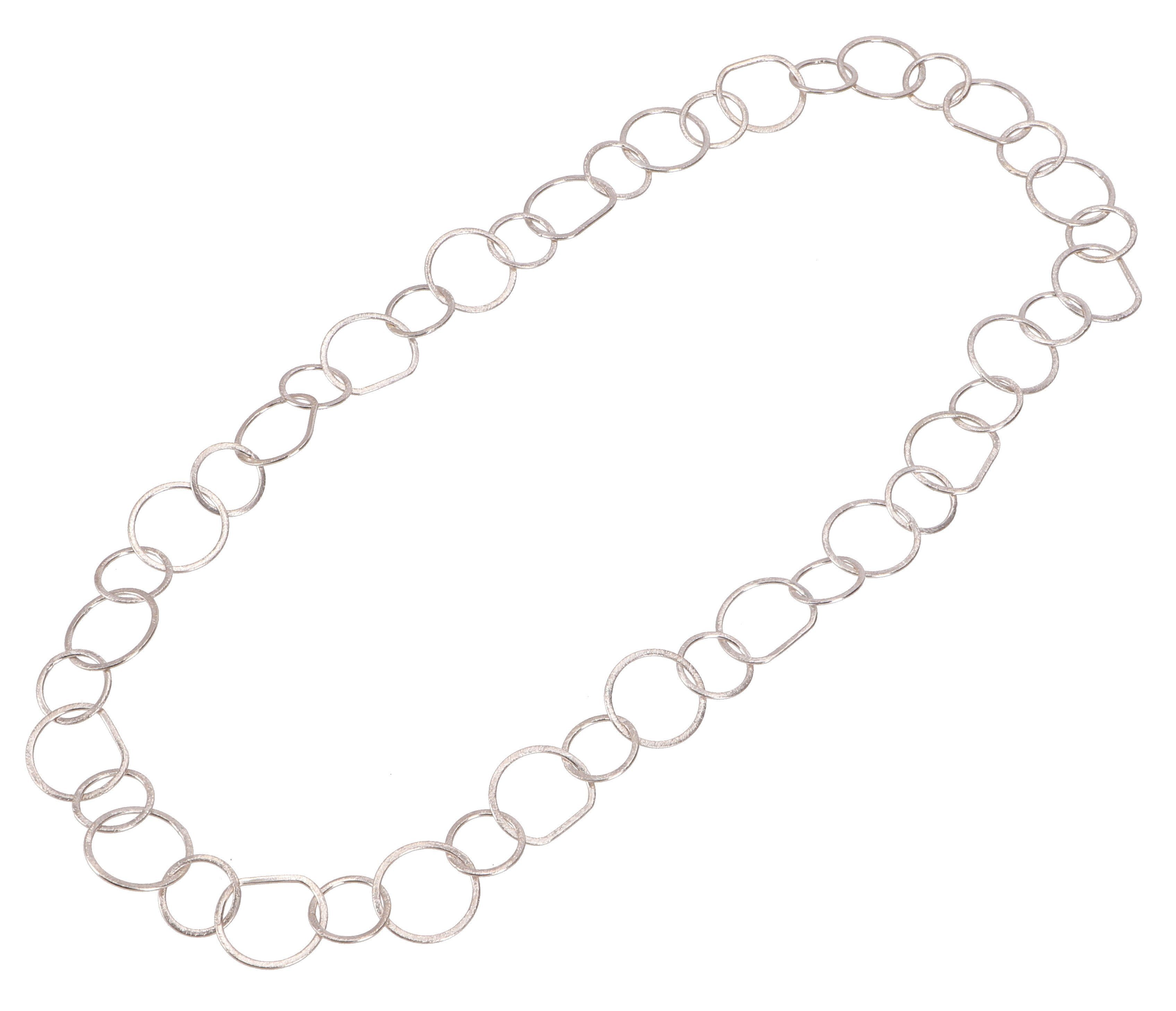 Guru-Shop Perlenkette Matte Boho Halskette, breite günstig online kaufen
