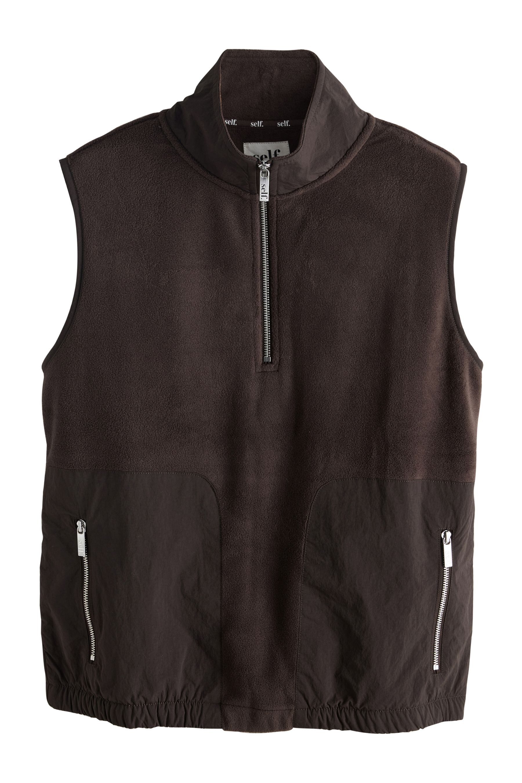 self Steppweste Self. Fleece aus Microfleece (1-tlg)