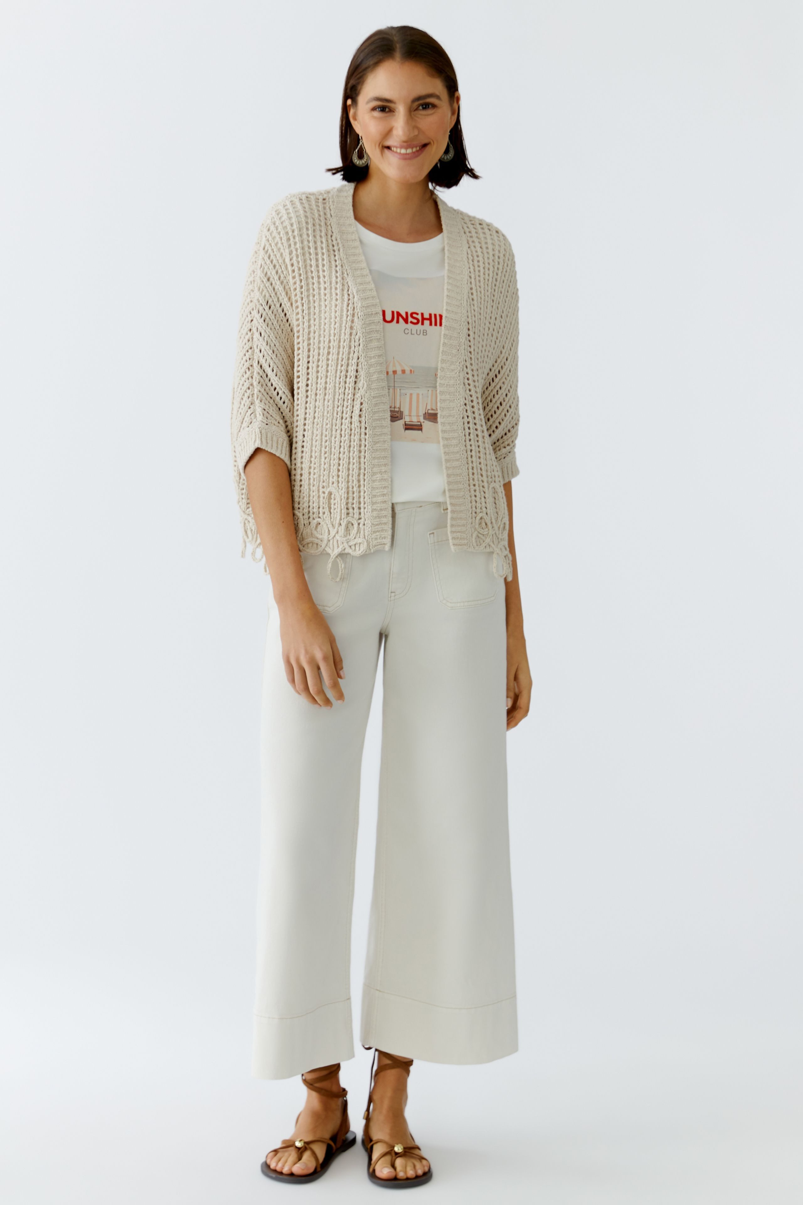 Oui Strickjacke