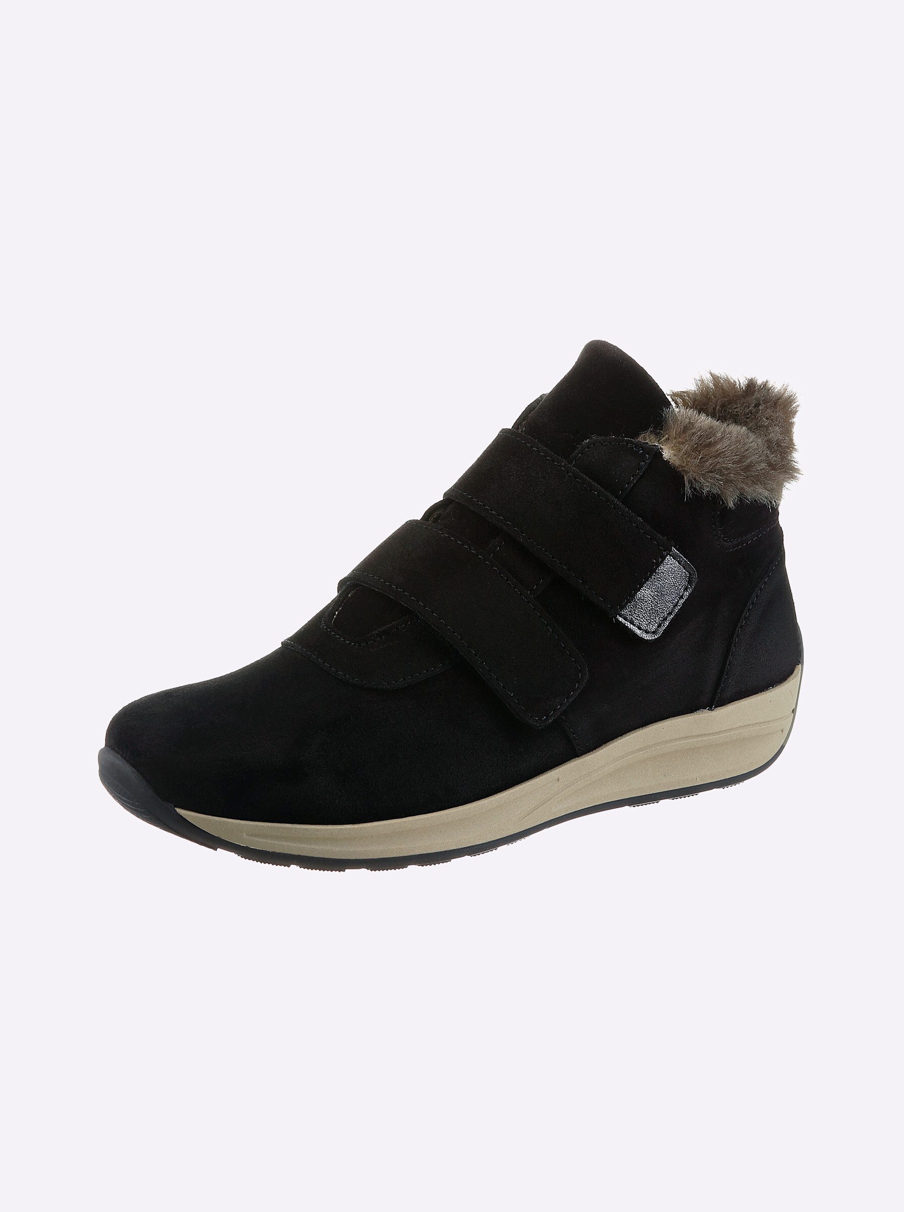airsoft modern+ Stiefelette Stiefelette Wechselfußbett, Antirutschsohle