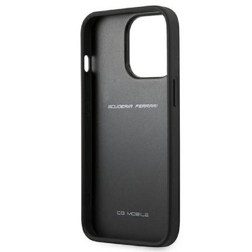 Ferrari Handyhülle iPhone 13 Pro Cover Hardcase schwarz