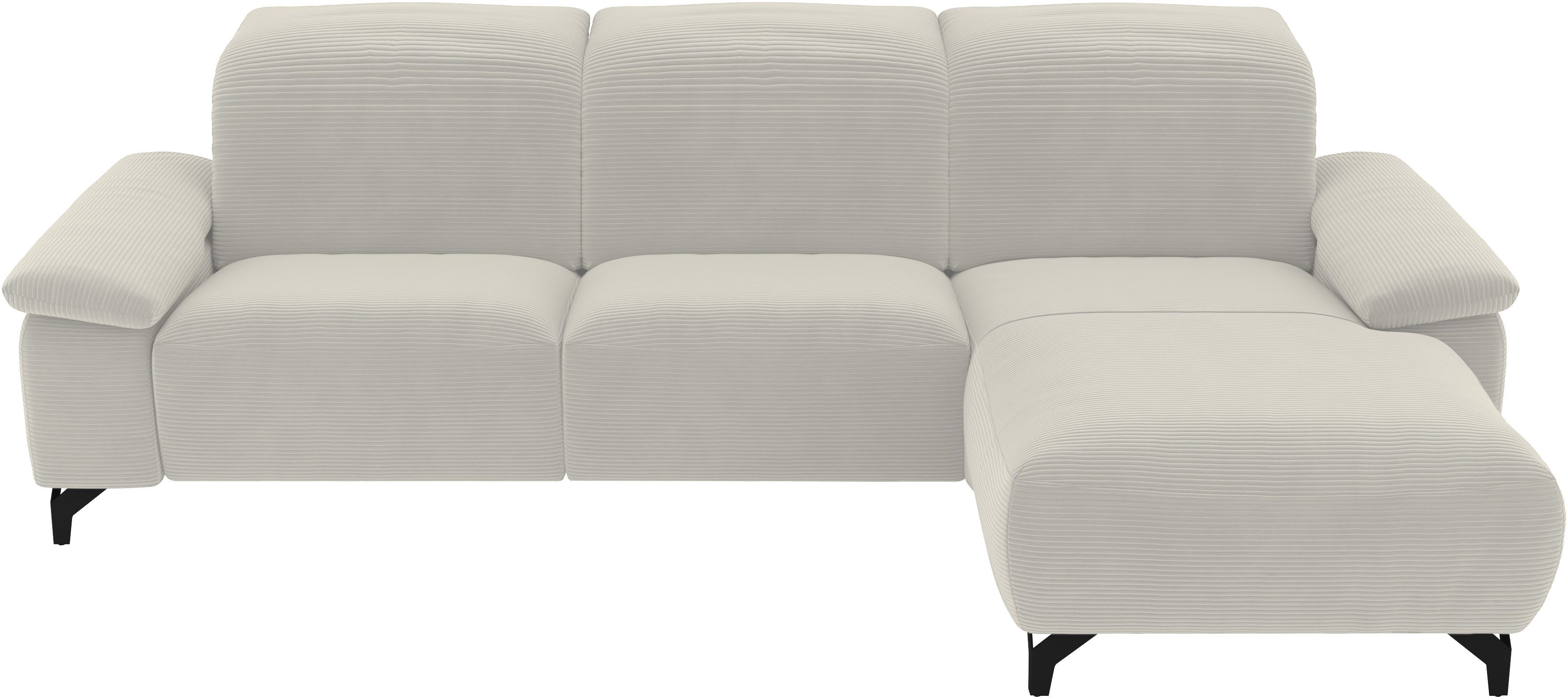 Musterring Ecksofa MR370, 3 Teile, Farbe, Material, Sitzkomfort und Funktion wählbar, Maße 280 x 180 cm